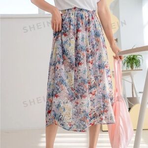 DAZY Floral Print Skirt